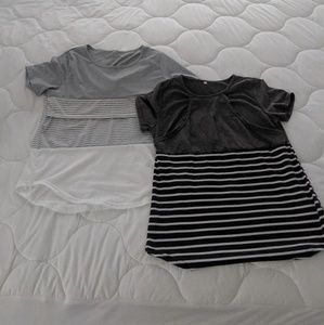 Maternity/nursing shirts